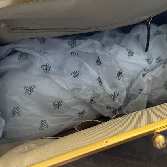 Elegant Black Leather Clutch - Picture 8 of 11